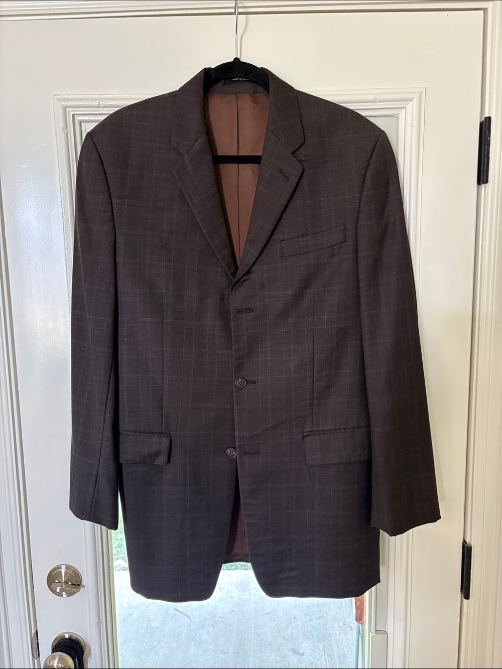 Calvin Klein Wool Suit Jacket 40L